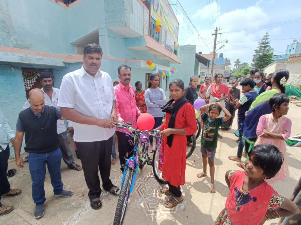 Bycycles & Note book distribution program 2022