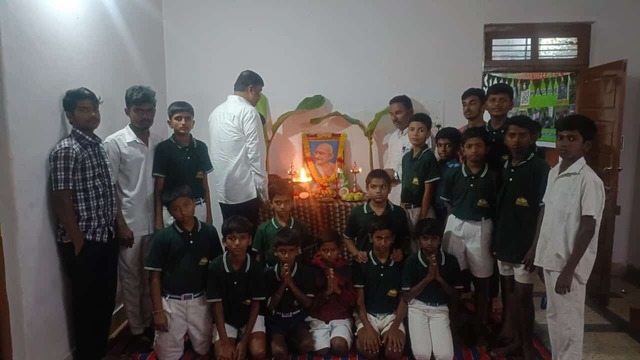 Gandhi Jayanthi celebrated at Spandandeep.