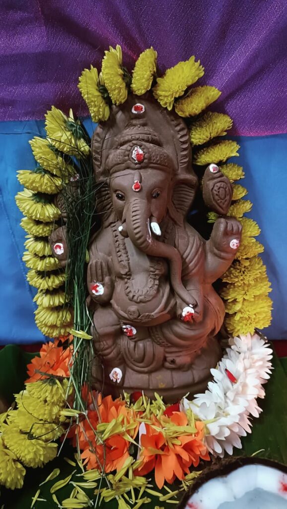 Ganesha chaturthi festival celebrated