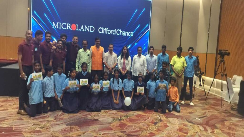 Microland has donated bycycles.